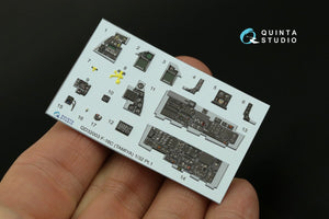 Quinta Studio QDS-32003 F-16C 3D-Printed &amp;amp; coloured Interior on decal paper ( Tamiya ) (small version) 1/32 – imagen 8