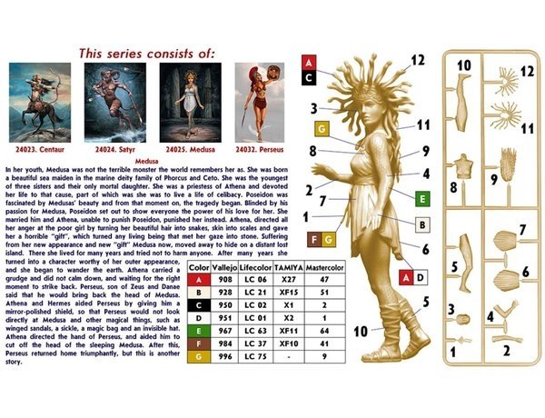 Master Box 24025 Ancient Greek Myths Series Centaur 1/24 – imagen 2