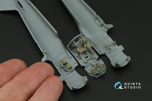 Quinta Studio QD72162 A6M2 Zero (Mitsubishi Prod.) 3D-Printed colored Interior on decal paper (Tamiya) 1/72 – image 6
