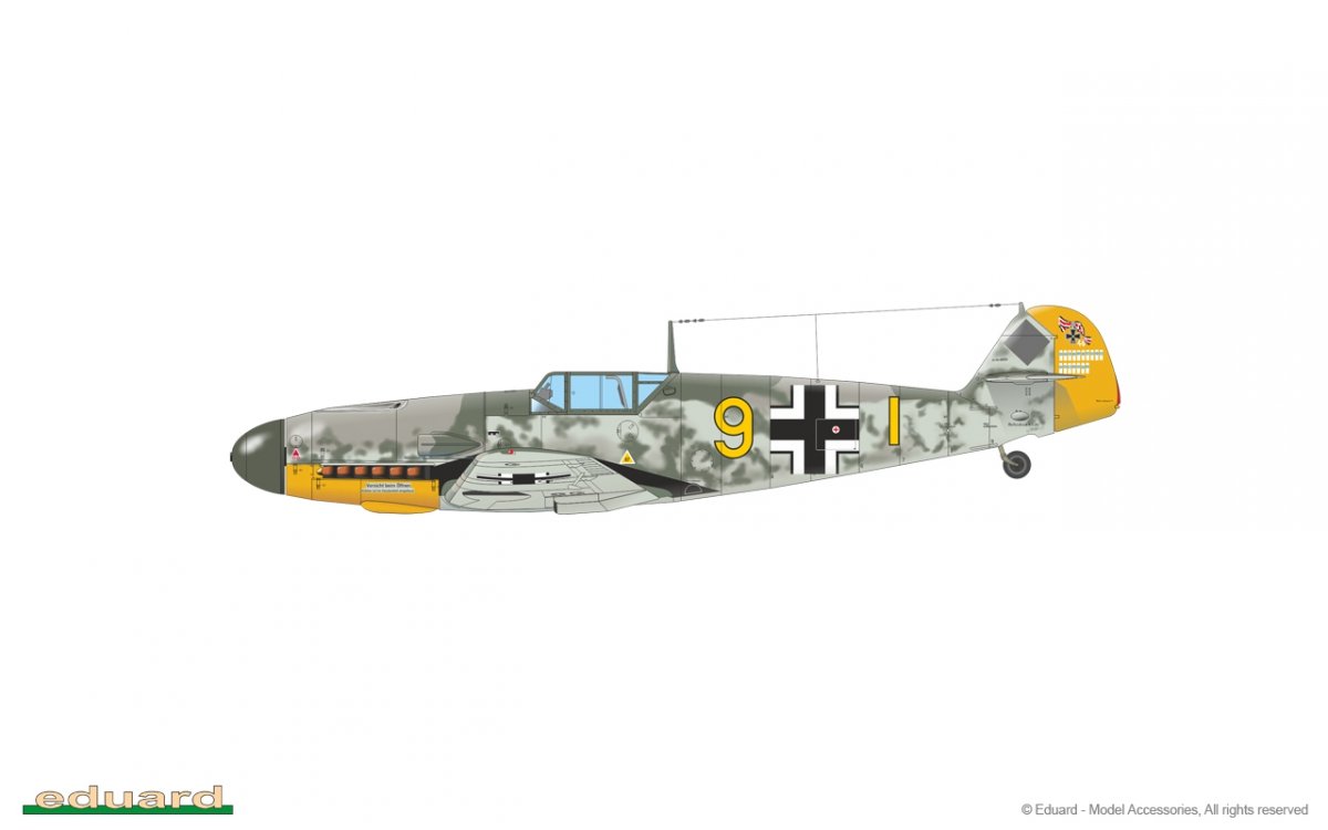 Eduard 82115 Bf 109F-2 1/48 – imagen 8