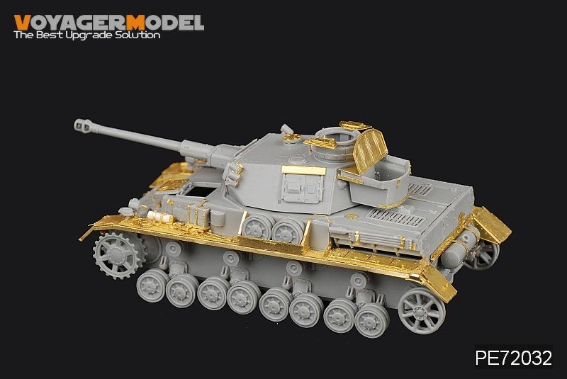 Voyager Model PE72032 WWII German Pz.Kpfw.IV Ausf.F/G basic for DRAGON 7278 1/72 – zdjęcie 2