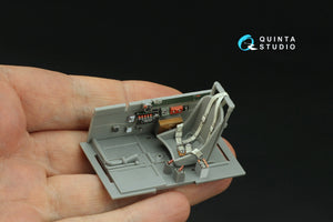 Quinta Studio QD32197 P-47D Thunderbolt Bubbletop Early 3D-Printed coloured Interior on decal paper (Hasegawa) 1/32 – Bild 7