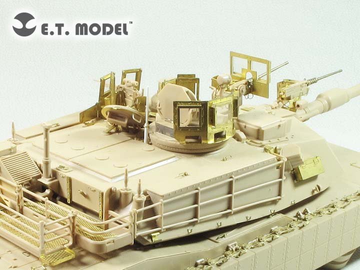 ET Modèle E35-251 Char de combat principal M1A2 SEP de l&amp;#39;armée américaine moderne TUSK I/II (Pour MENG TS-026) (1/35) – image 6