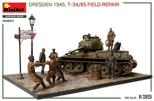 MiniArt 36064 Dresden 1945. T-34/85 Field Repair. BIG SET 1/35 – image 5