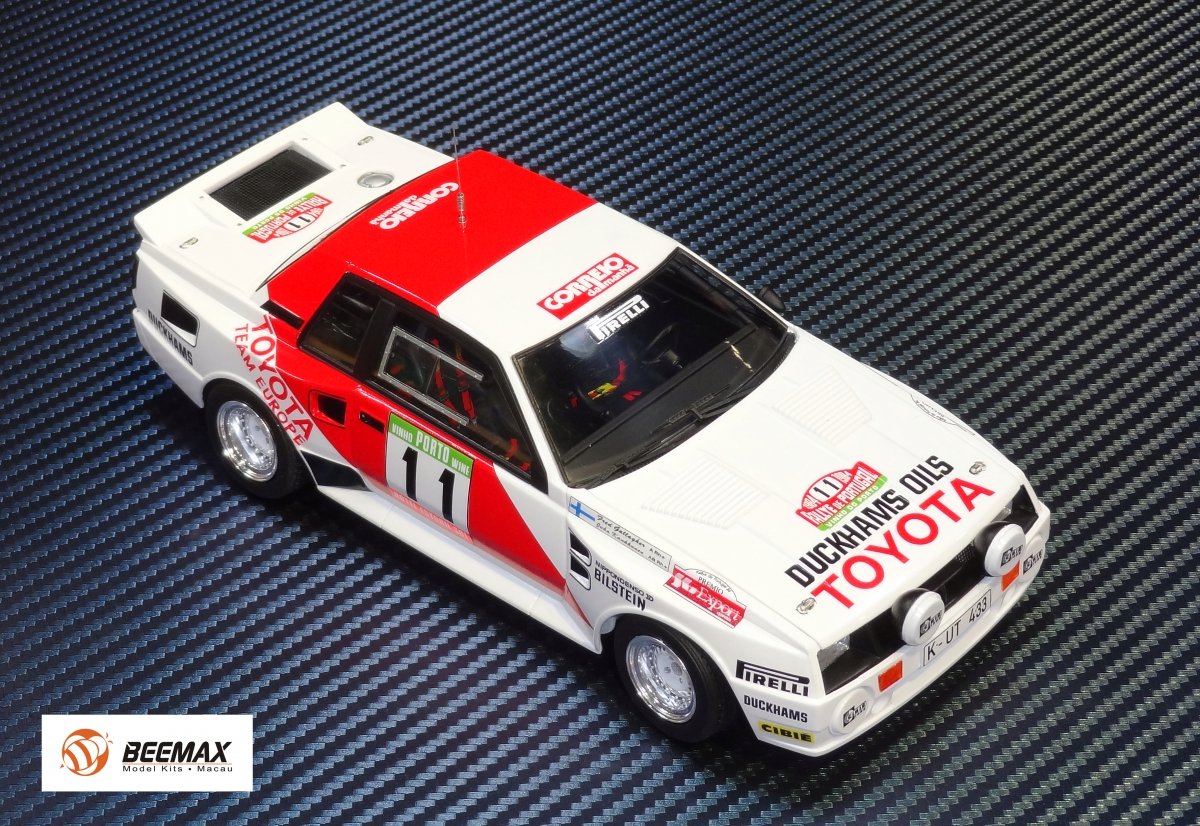 Beemax 24011 Toyota TA64 Celica &amp;#39;84 PORTUGAL RALLY VERSION 1/24 – Bild 3