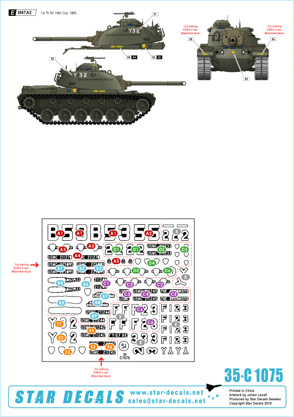 Star Decals 35-C1075 M67 Zippo 1/35 – image 2