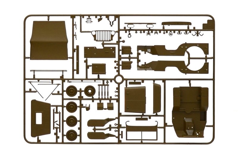 Italeri 6355 WILLYS JEEP 1/4 TON 4X4 ARMA DEI CARABINIERI 1/24 – zdjęcie 5