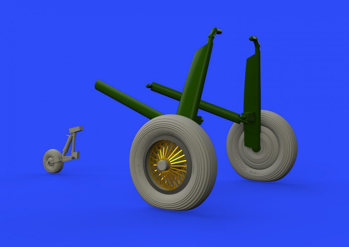 Eduard 648343 Walrus Mk. I wheels AIRFIX 1/48 – image 4
