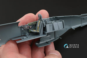 Quinta Studio QD48065 P-51D (Early) 3D-Printed &amp;amp; coloured Interior on decal paper (for Eduard kit) 1/48 – imagen 5