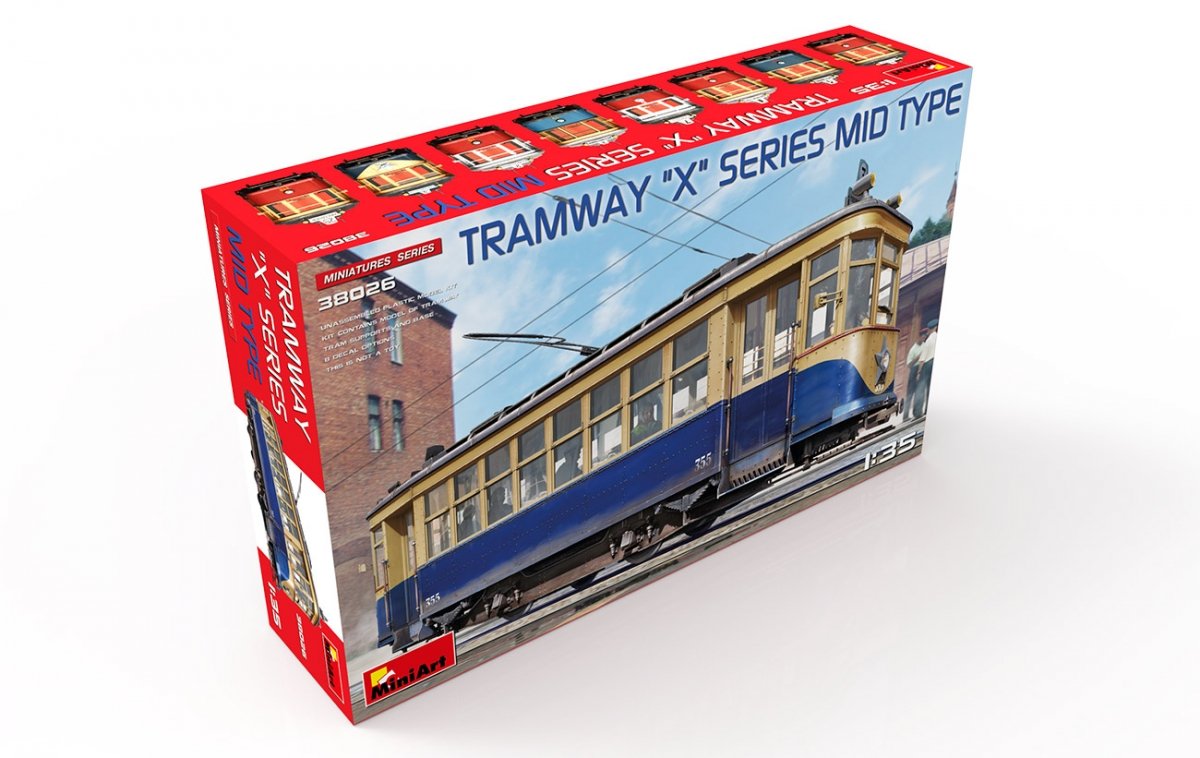Miniart 38026 Tramway &amp;quot;X&amp;quot; Series 1/35 – image 2