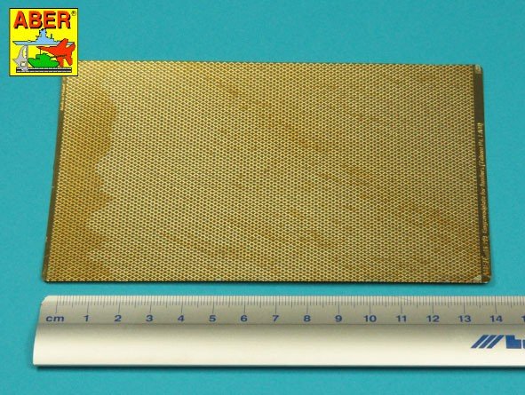 Aber 16199 Grooved plate for use on fenders of German tanks Pz.I, Ausf.A/B or Pz.II, Ausf A to F 1/16 – image 2