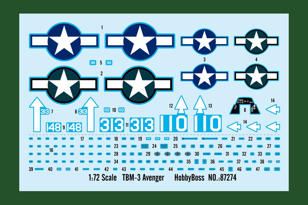 Hobby Boss 87274 TBM-3 Avenger 1/72 – image 4