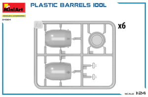 MiniArt 24004 PLASTIC BARRELS 100L 1/24 – zdjęcie 3