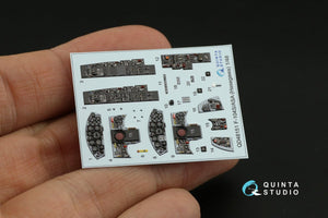 Quinta Studio QD48151 F-104S-ASA 3D-Printed &amp;amp; coloured Interior on decal paper (Hasegawa) 1/48 – imagen 7