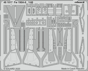 Eduard 481017 Fw 190A-6 pour EDUARD 1/48