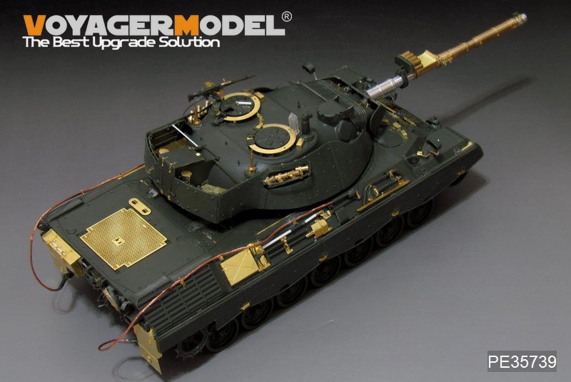 Voyager Model PE35739 Modern German Leopard1A5 MBT B ver include Gun barrel (For MENG TS-015) 1/35 – Bild 2