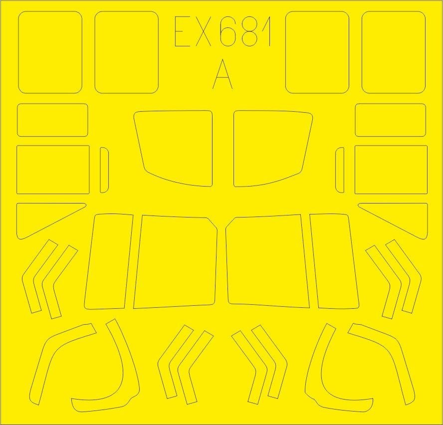 Eduard EX681 UH-1N TFace 1/48 KITTY HAWK
