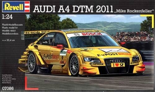 Revell 07086 Audi A4 DTM 2011 &amp;quot;M. Rockenfeller&amp;quot; 1/24