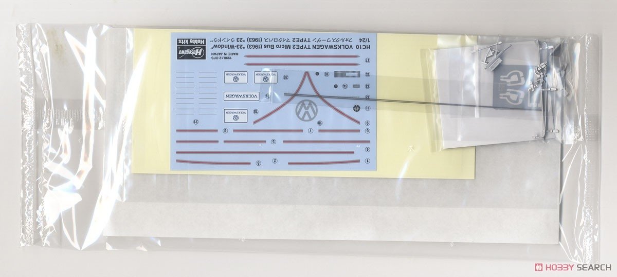 Hasegawa CH48-51048 Volkswagen Type2 Micro Bus (1963) &amp;quot;Full Interior&amp;quot; 1/24 – Bild 6