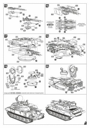 Armory Models 72443 ZSU-23-4V1 Shilka mod.1970 Soviet Modern AA SPG 1/72 – Bild 23