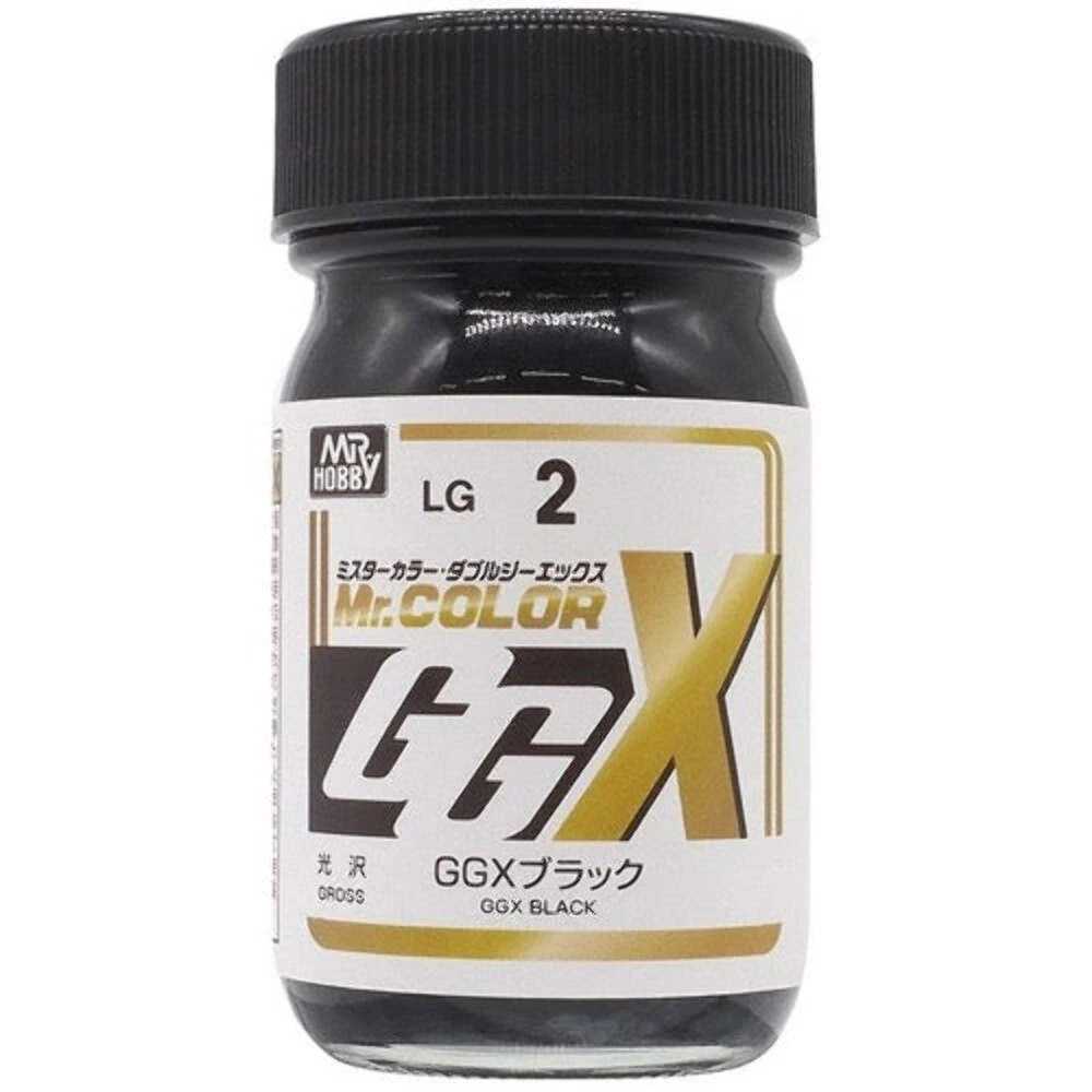 Gunze Sangyo LG002 Mr Color GGX Noir Brillant 60ml