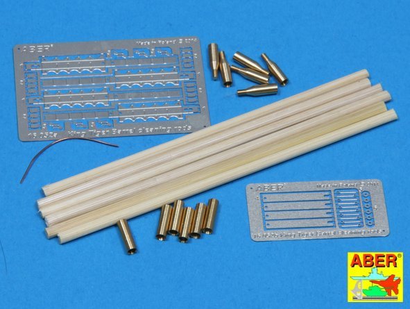 Tiges de nettoyage de canon Aber 16052 avec supports pour Tiger II (1/16)