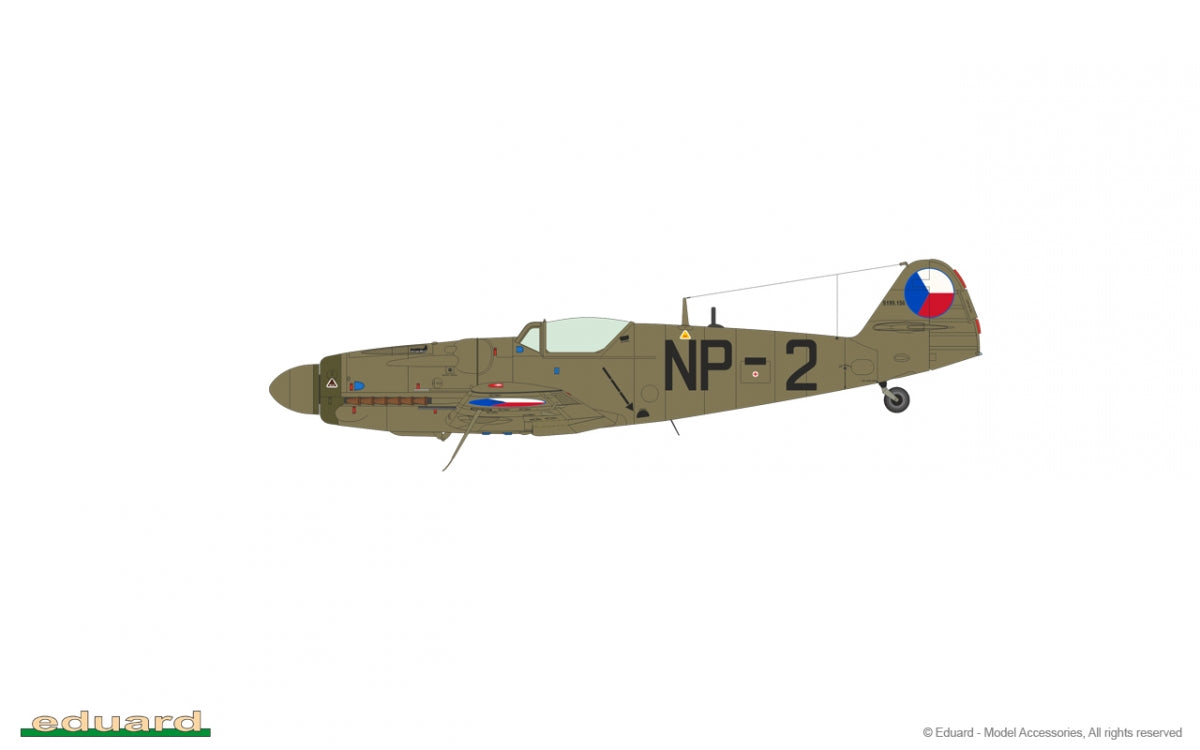 Eduard 7471 Avia S-199 bubble canopy 1/72 – imagen 11
