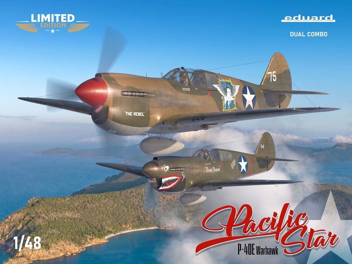 Eduard 11185 Pacific Star P-40E Warhawk - The Limited Edition 1/48 – zdjęcie 2
