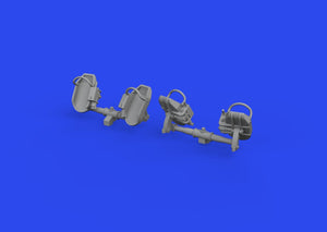 Eduard 632192 Bf 109E rudder pedals early PRINT 1/32 – Bild 3