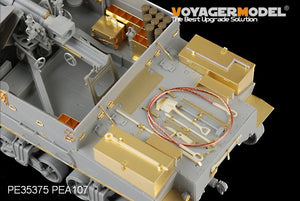 Voyager Model PE35375 WWII US M7 Priest Mid Production w/Ammunition case/telephone set for DRAGON 6637 1/35 – image 6