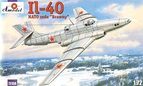 A-Model 72158 Ilyushin IL-40 &amp;#39;Brawny&amp;#39; 1/72