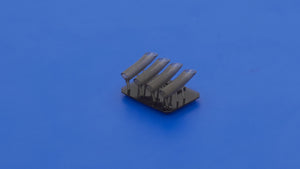 Omask 104820 Hs 129 Exhausts curved (for Hasegawa/Hobby 2000) 3D print 1/48 – Bild 3