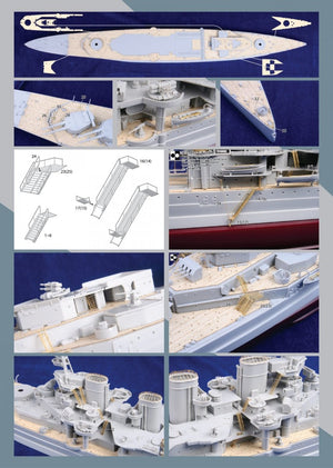 MK1 Design MD-35008 Repulse Wooden Deck TRU 1/350 – immagine 3