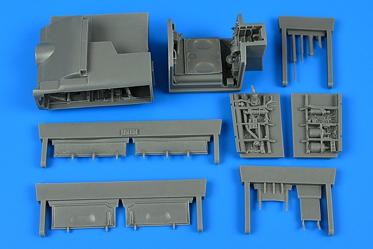 Aires 4825 Sea Harrier FRS.1/FA.2 baie de train d'atterrissage 1/48 KINETIC
