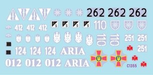 Star Decals 35-C1355 War in Ukraine 3 Ukrainian AFVs 2022 war 1/35 – image 3