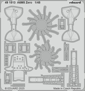 Eduard 491513 A6M5 Zero FINE MOLDS 1/48 – image 2