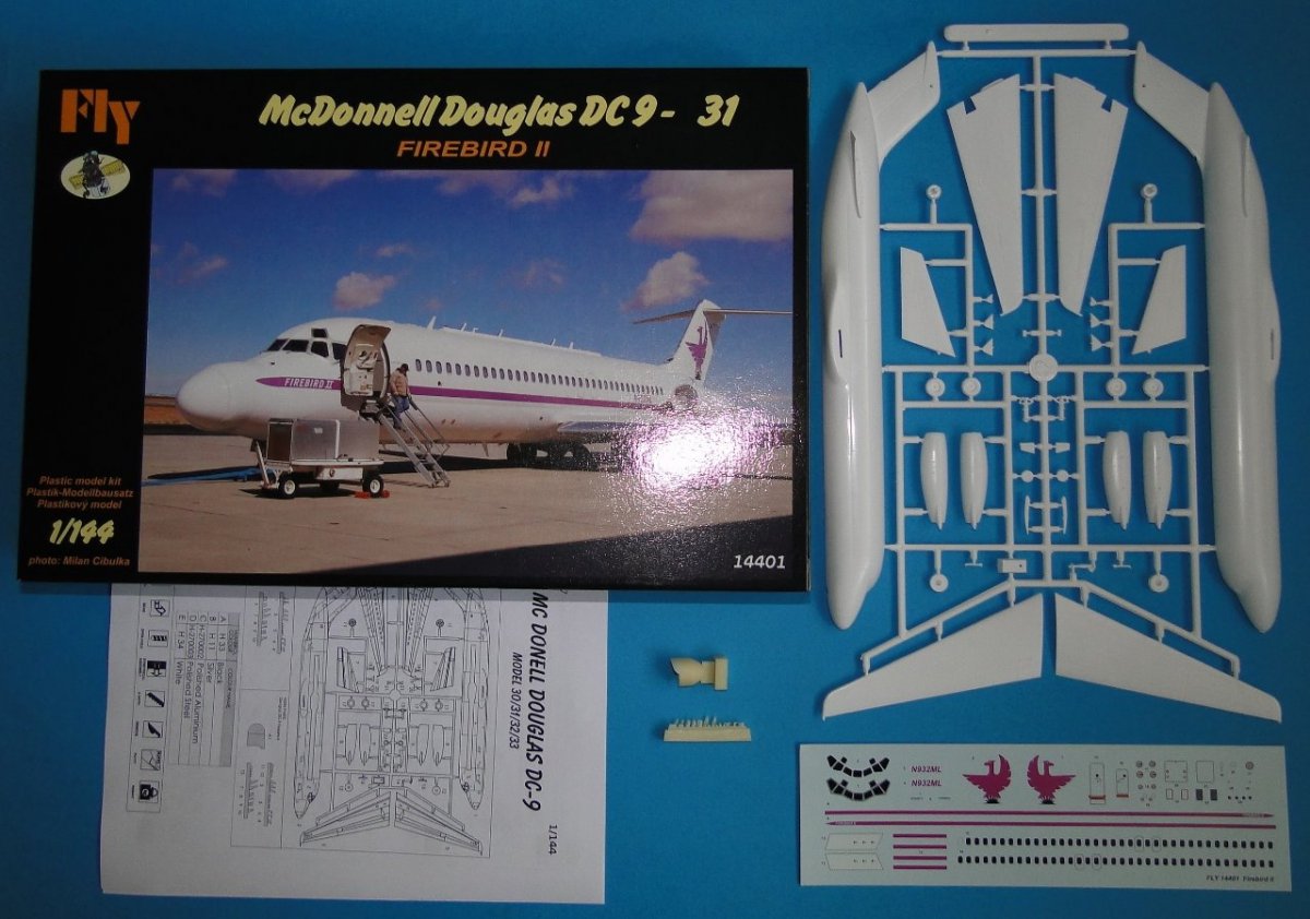 Fly 14401 McDonnell Douglas DC-9-31 Firebird II 1/144 – immagine 2