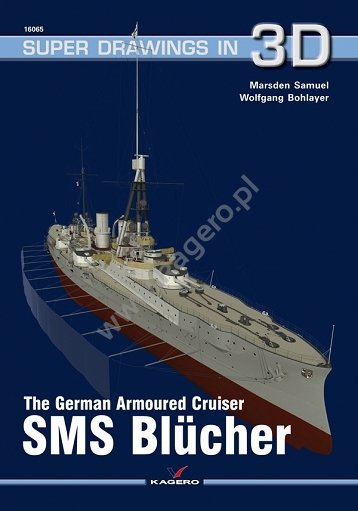 Kagero 16065 Le croiseur blindé allemand SMS Blücher EN