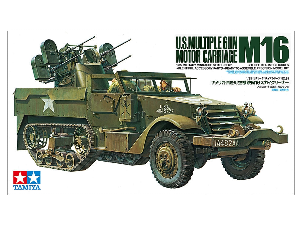 Tamiya 35081 U.S. Multiple Gun Motor Carriage M16 1/35 – Bild 2