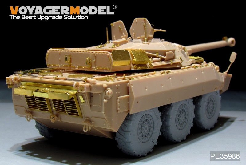 Voyager Model PE35986 Modern French AMX-10RCR Tank Destroyer Basic For TigerModel 4602 1/35 – immagine 5