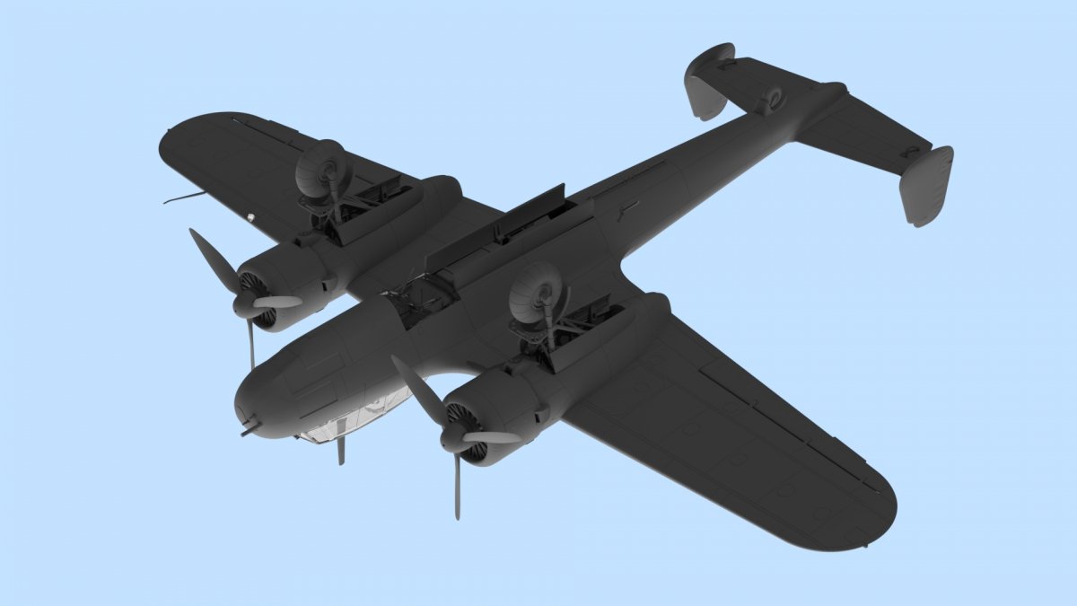 ICM 72307 Do 17Z-7, Chasseur de nuit allemand de la Seconde Guerre mondiale (1/72) – image 3