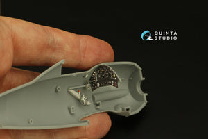 Quinta Studio QD48402 Gloster Gladiator MKII 3D-Printed &amp;amp; coloured Interior on decal paper (I Love Kit) 1/48 – Bild 7