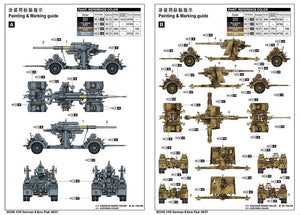 Trumpeter 02359 German 8.8cm Flak 36/37 1/35 – imagen 4