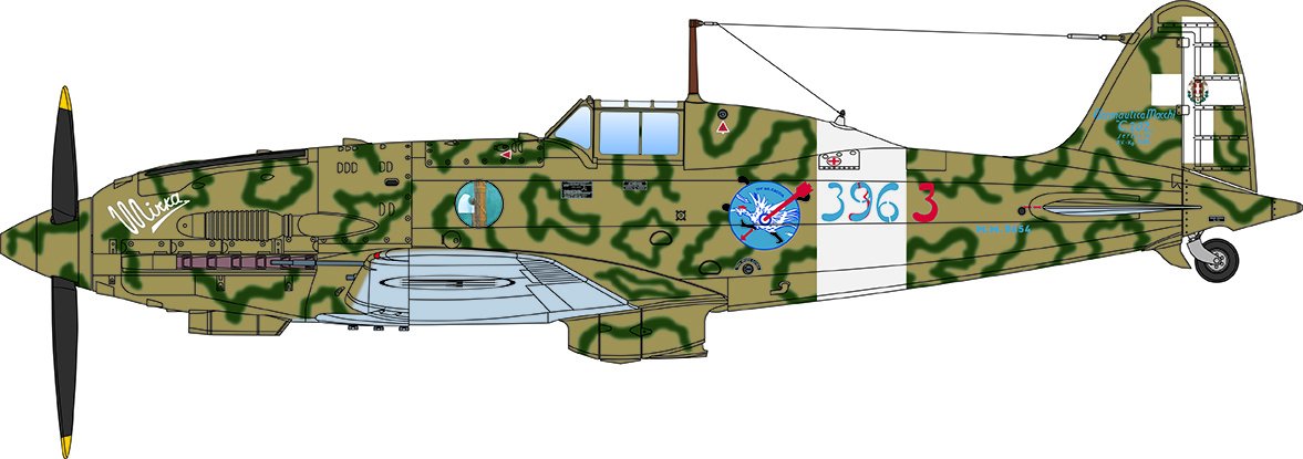 Italeri 2518 Macchi M.C. 202 Folgore 1/32 – Bild 14