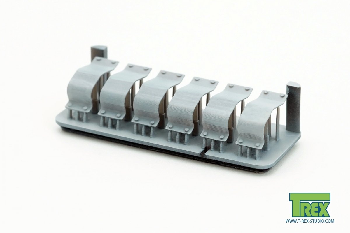 T-Rex Studio TR48004 Track Skids Set (Early Version) for M4 Family 1/48 – Bild 2