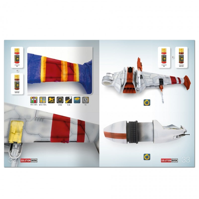 Ammo of Mig 6533 SOLUTION BOOK 28 - How to Paint Rebel Galactic Starships (Multilingual Book) – Bild 4