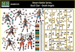 Master Box 35122 Desert Battle Series Skull Clan Death Angels – imagen 2