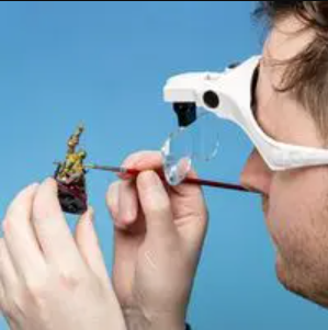 Lightcraft LC1780USB Magnifier Spectacles Headband / Szkło powiększające, okulary i opaska, 1x, 1.5x, 2x, 2.5x 3.5x – immagine 5