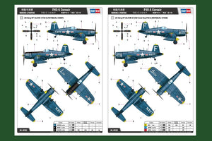 Hobby Boss 80389 F4U-5 Corsair 1/48 – image 3