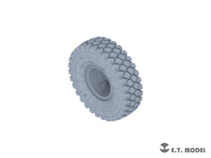 E.T. Model P35-126 Modern U.S. M1070 Truck Tractor Sagged Wheels for Hobby Boss kit 1/35 – Bild 3